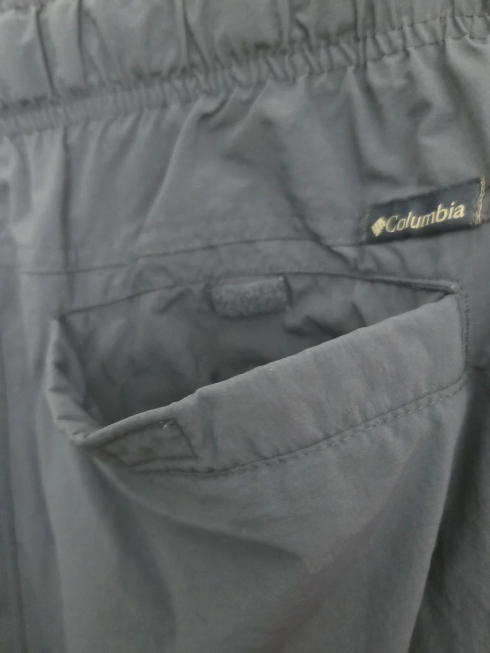 Columbia Navy Water Cargo Shorts Mens L